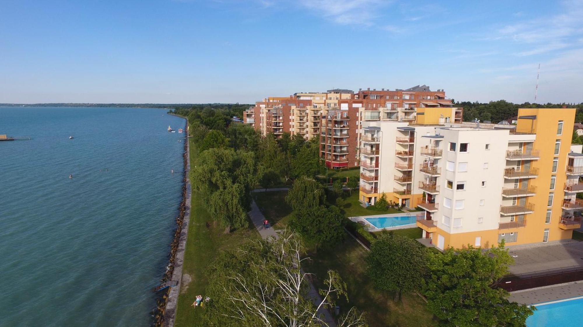 Viktoria Beach Apartman Gold 2. Siófok Exteriér fotografie