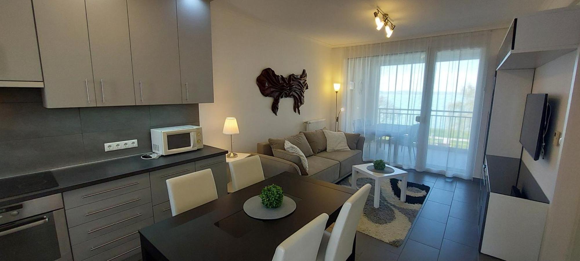 Viktoria Beach Apartman Gold 2. Siófok Exteriér fotografie